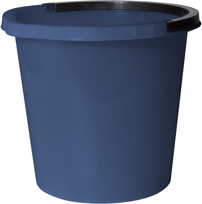 Plast Team schoonmaakemmer Atlanta 10 liter zilver