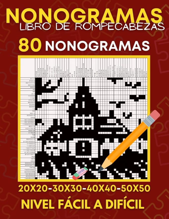 Logica Puzzelboek - Japanse Puzzels - Hersentraining - 80 Uitdagende Puzzels - Groot Formaat