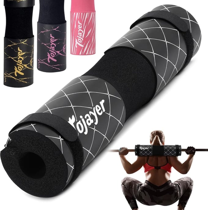 Squat Pad - Barbell Pad - Gewichtheffen - Ergonomische Grip - 43 cm Lengte