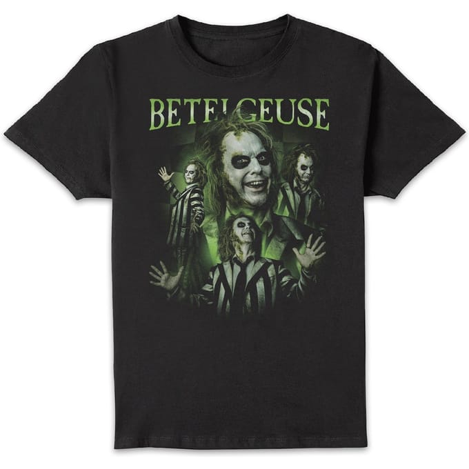 Beetlejuice Ghost With The Most Unisex T-Shirt - Black - M