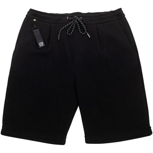 Giordano Bermuda Salina Elastic Short Doubleface Knit Navy / male