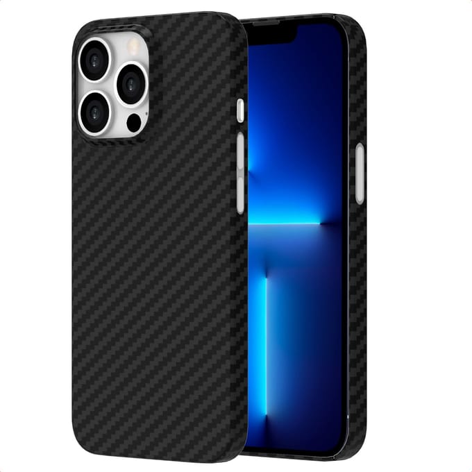 Accezz Hoesje - Geschikt voor Apple iPhone 13 Pro Max - backcover - Zwart