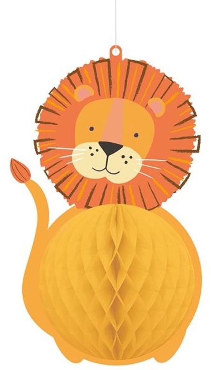Get Wild Honeycomb decoration Leeuw