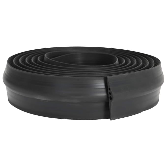vidaXL - Drempelprofiel - voor - garagedeur - 112 - x - 20 - mm - 2,5 - m - EPDM-rubber