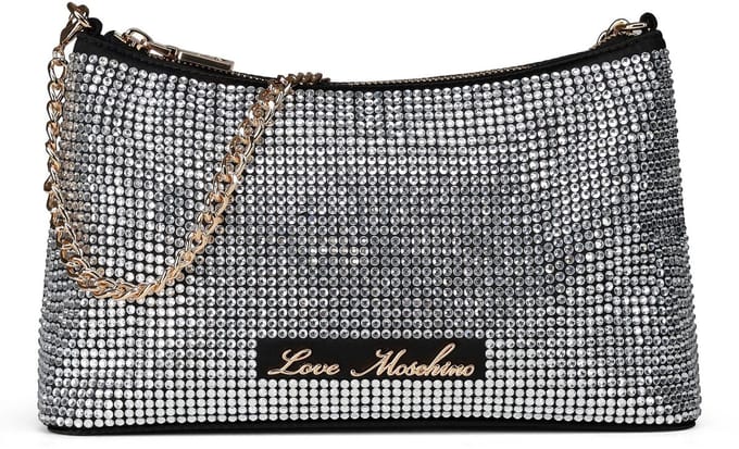 Love Moschino Schoudertas 26 cm - Dames - black-silver