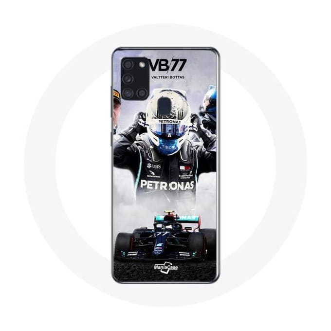 Coque - Formule 1 - Galaxy A21S - Valtteri Bottas - Noir - Coque rigide de protection noir