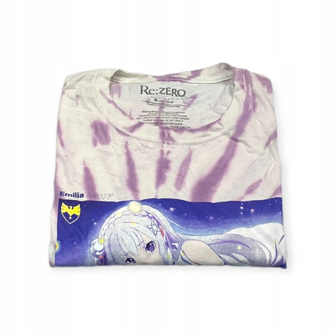 Koszulka T-shirt męski okrągły dekolt SPENCER'S ReZERO L white