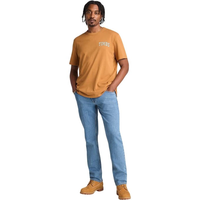 Timberland Timbs-T-shirt voor heren (Tarwe)