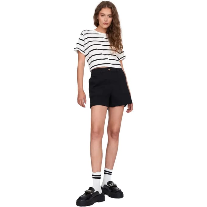 Katoenen korte broek met zakken dames 24 Colours