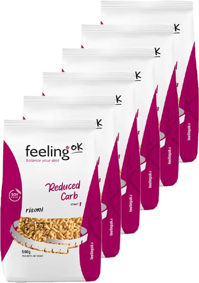 Feeling OK | Proteïne Rijst | 500g | 6 stuks | 6 x 500g