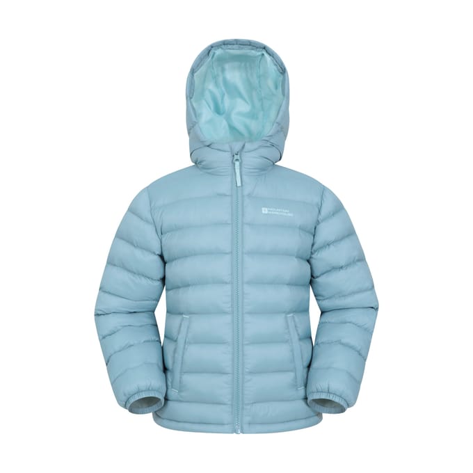 Mountain Warehouse Kinder/Kids Seasons II gewatteerde jas (Lichtblauw)