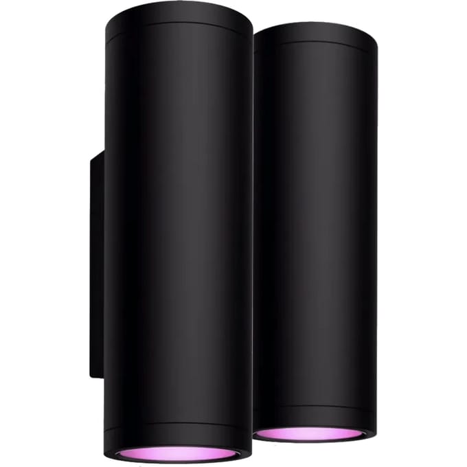 Philips Hue Appear muurlamp White and Color Zwart 2-pack