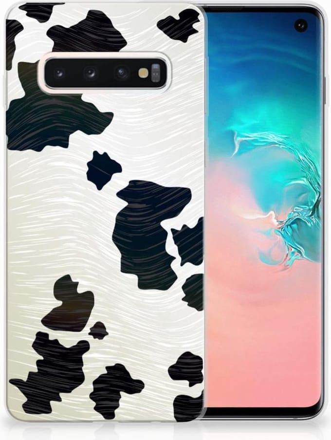 Samsung Galaxy S10 TPU Hoesje Koeienvlekken