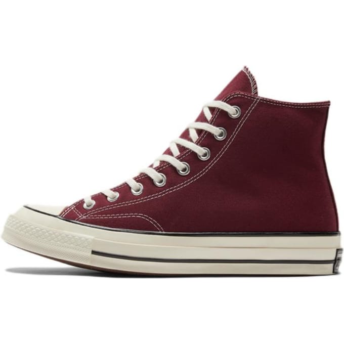 Converse Chuck 70 High Dark Beetroot Baskets unisexes Rouge Aigrette Noir A01448C 44 brown