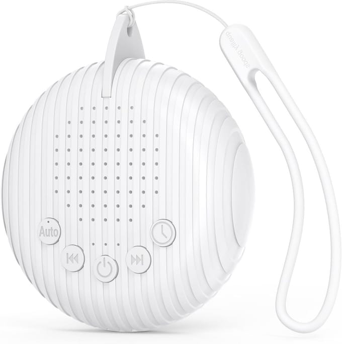 Witte Geluidsmachine voor Baby's met 10 Rustgevende Geluiden en Timer