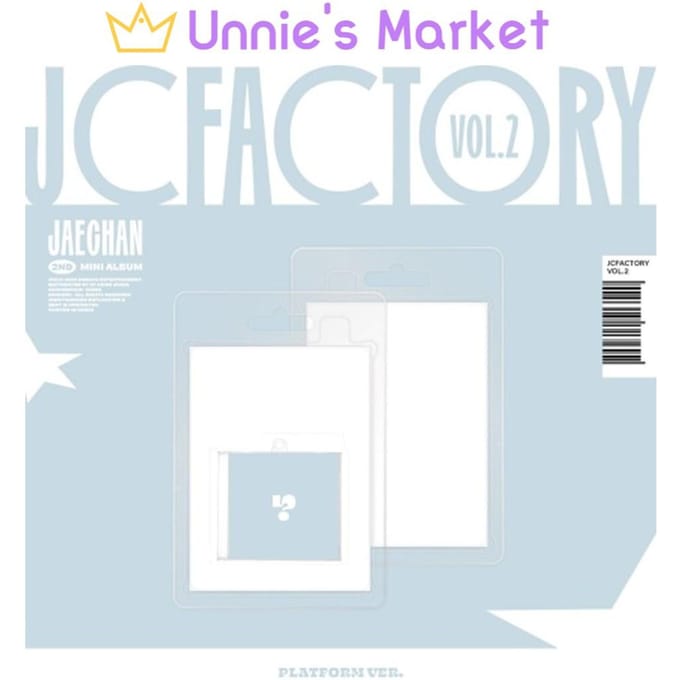 Jaechan 2ème Mini-Album Version Plateforme.    Jcfactory Vol.2 white
