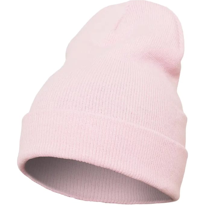 Flexfit - Heavyweight Long Beanie coral one size Beanie Muts - Roze