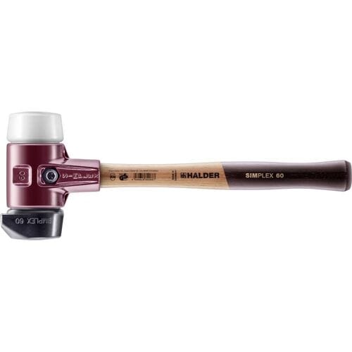 Halder SIMPLEX 3027.260 Voorhamer Ergonomische handgreep, Middelhard 1540 g 405 mm 1 stuk(s)