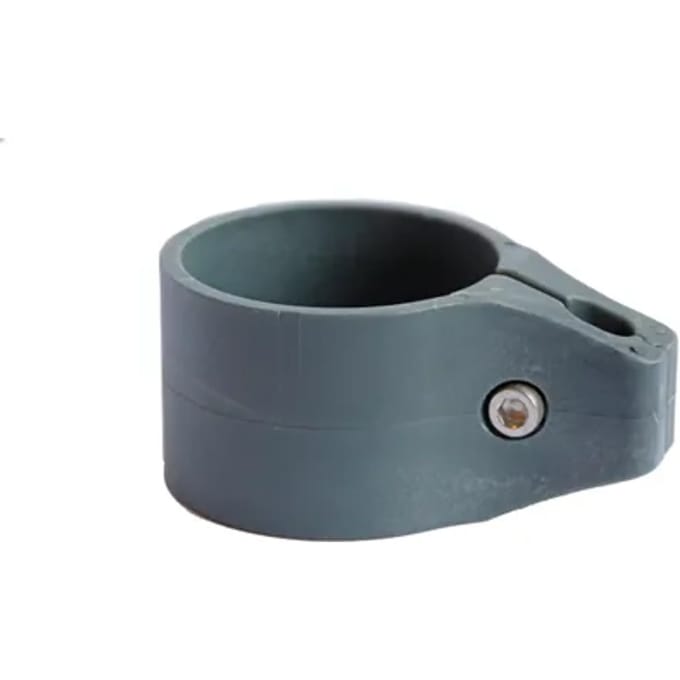 Giardino Eindklem Plastiek Ral 7016 Antraciet 48mm