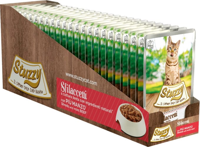 24x Stuzzy Kat Shreds Rund 85 gr