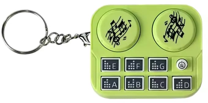 DJ Sleutelhanger - Muziek - Grappig - Cadeau - Kado - Klein - Kind - Deejay