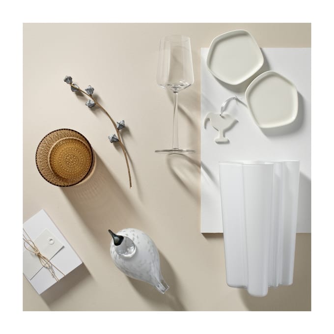 Iittala - Alvar Aalto Finlandia Vaas 25,1cm - wit