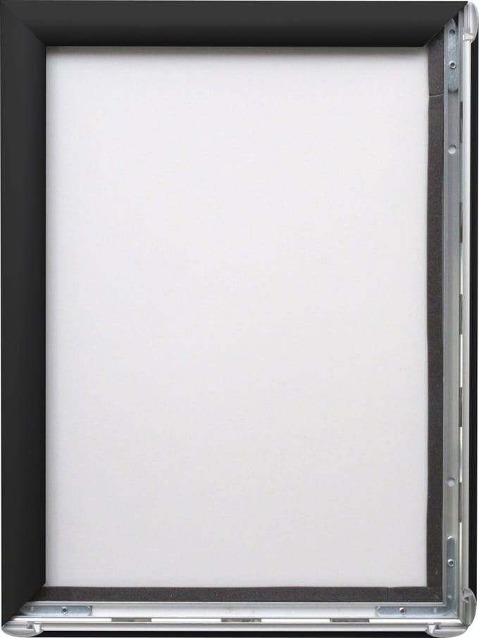 Seco kliklijst - A2 - zwart - aluminium - 25mm frame