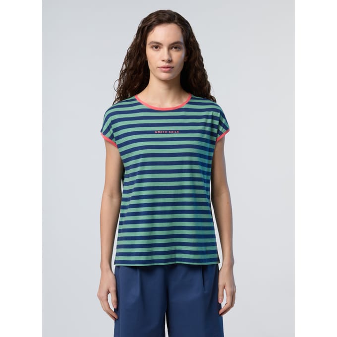 North Sails T-shirt Met kapmouwen