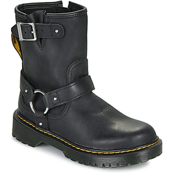 Laarzen Dr. Martens Genaya Black Wyoming