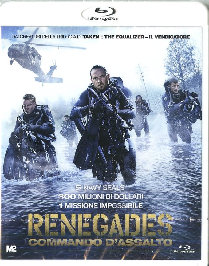 Eagle Pictures Renegades Blu-ray Full HD Engels, Italiaans