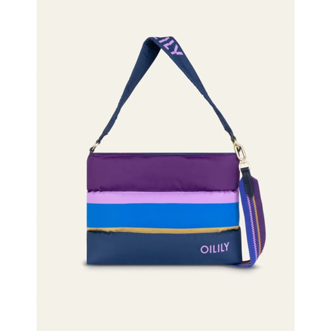 Oilily Favor - Schoudertas - Dames - Ritssluiting - Verstelbare Schouderband - Blauw - One size