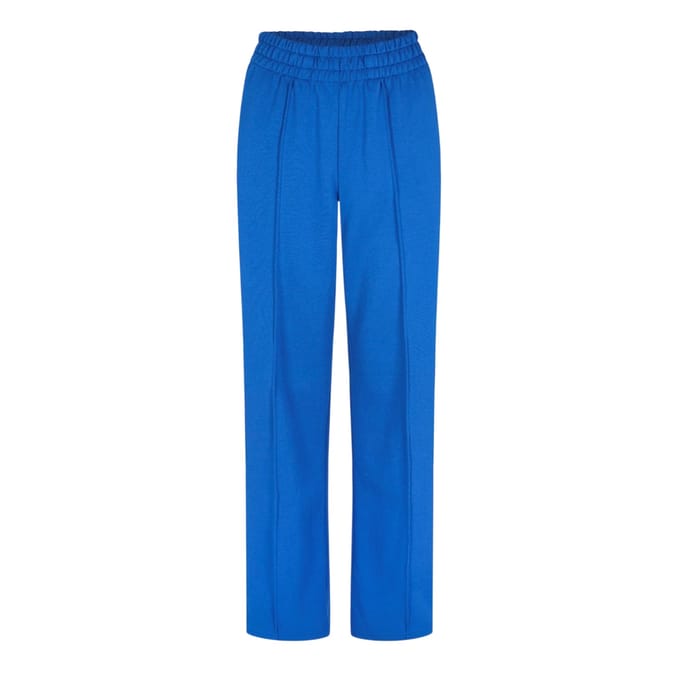 Vans Rechte joggingbroek met open zoom voor dames (Blauw)