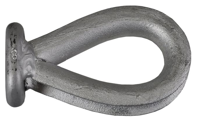 Kabelkous voor 12mm liertouw