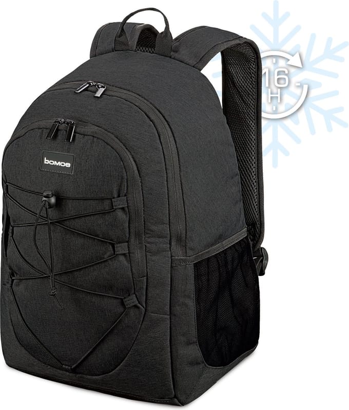 bomoe KR45 Koelrugtas Groot Anthracite 25 liter Koeltas Rugzak Backpack 45x19x33 cm