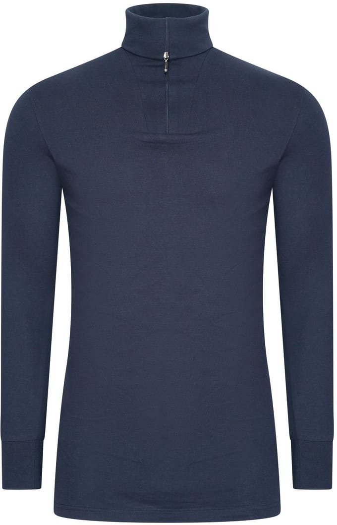 Cappuccino Italia - Heren Trui Ski Pully - Blauw - Maat M