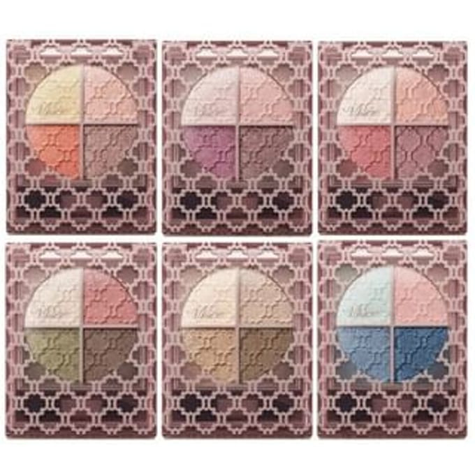 Kose - Visee Fragrance Free Riche Glossy Rich Eyeshadow RD-6
