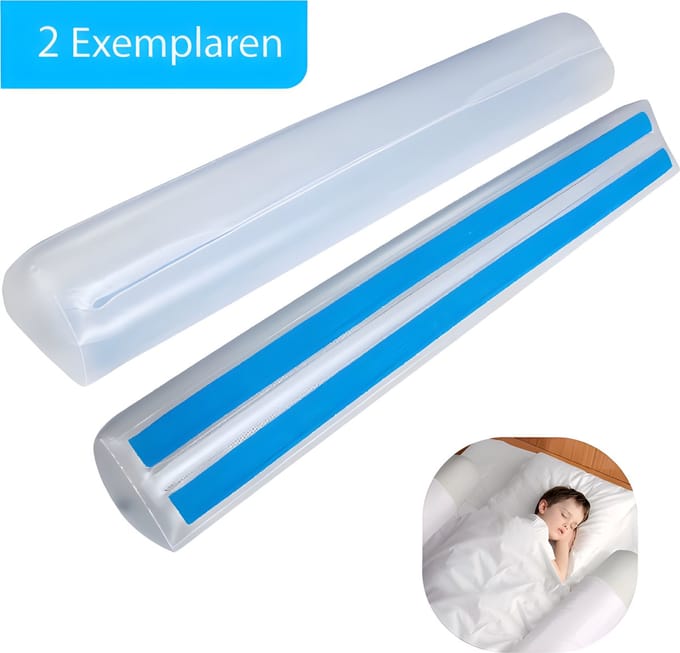 SVENNE® Opblaasbare Bedrand - Bedrand baby - Bedhekje - 2 Stuks - Uitvalbeveiliging Bed - Bedrail