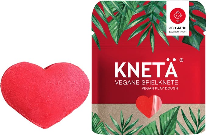 KNETA Vegan Speelklei - Rood 20g