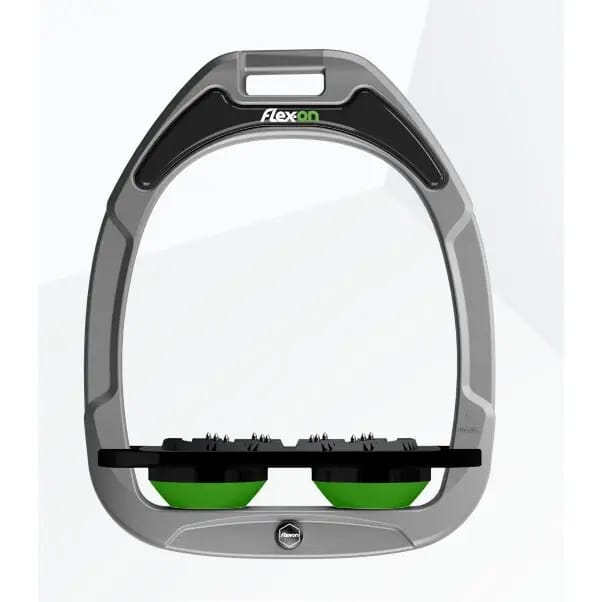 Platte Ultra Grip Aluminium/Zwart/Groen Flex-On Green Composite