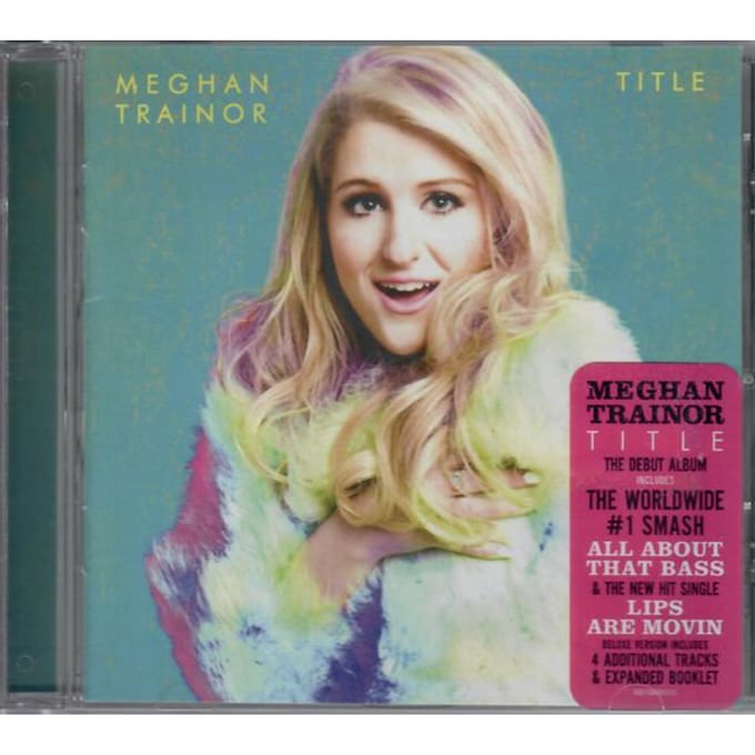 CD MEGHAN TRAINOR - Title 88875046912 Epic 2015 VS Reggae, Ska & Dub Gebruikt brown