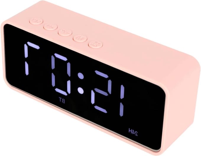Wekkerradio met Bluetooth Speaker en USB Oplaadstation voor Telefoon