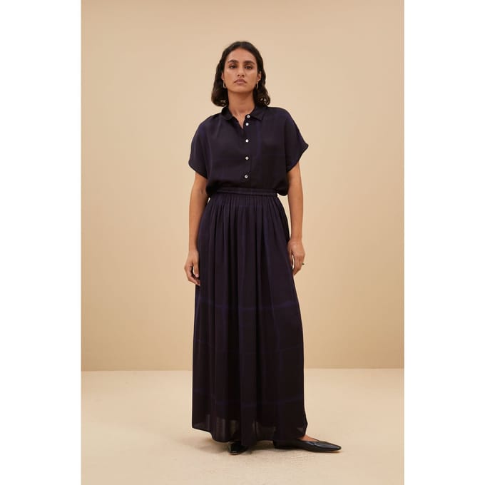 By-Bar Nina Square Skirt Square Print Größe: M | Maxiröcke Outlet | Damen