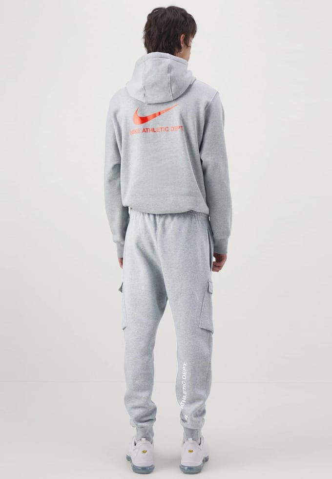 Nike Heren Atletisch Fleece Cargo Trainingspak in Grijs