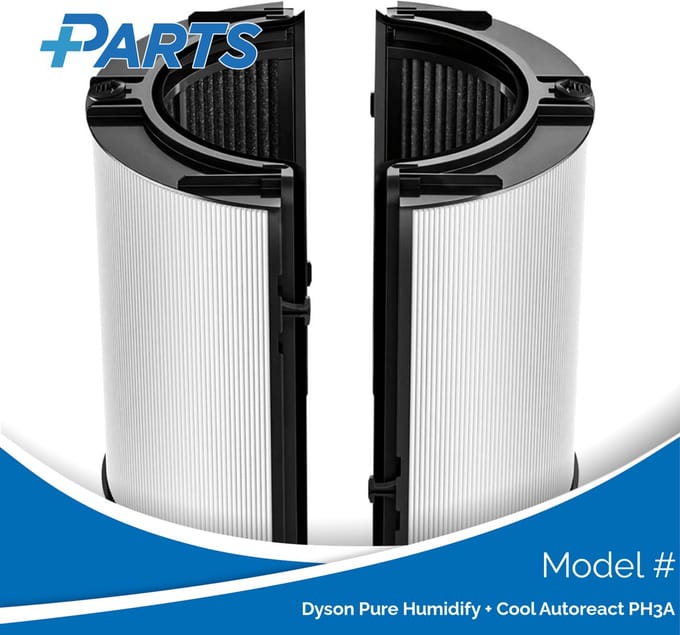 Dyson Pure Humidify + Cool Autoreact PH3A Filter van Plus.Parts® geschikt voor Dyson