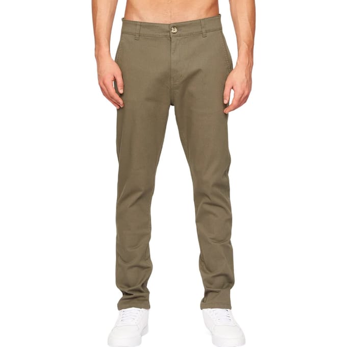 Crosshatch Heren Roysden Chinos (Khaki)