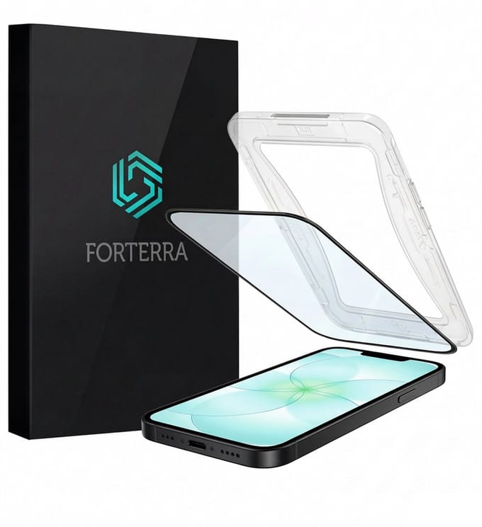 Screenprotector Geschikt voor Apple iPhone 17e - Met Installatie Kit - Beschermglas - Gehard Glas - Tempered Glass - Screen Protector