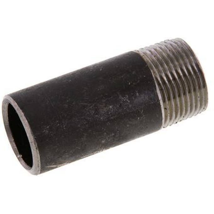 R 3/4'' Buitendraad x 26.9mm Stalen Pijpnippel met Las uiteinde 50 Bar DIN 2982 - 60mm [5 Stuks]