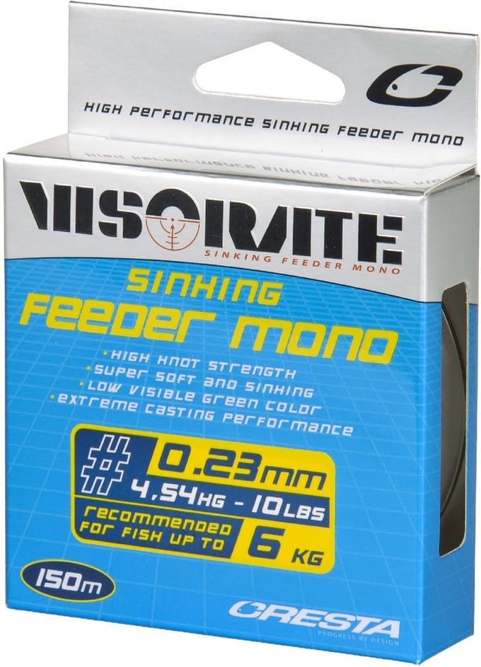 Cresta Visorate Sinking Feeder Mono 150m - Maat : 0.30mm