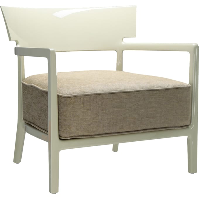 Kartell Cara Fauteuil eenkleurig  - lichtgroen/groen