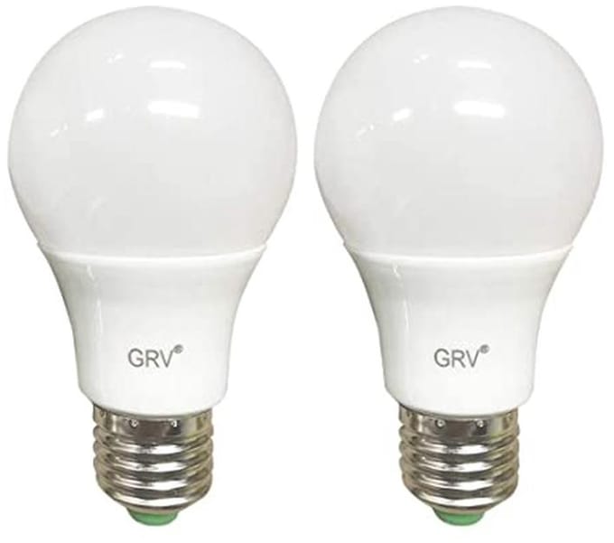 E27 LED fitting lamp niet dimbaar 5 Watt warm wit 2-pack